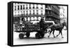 Horse-Drawn Cart Carrying Crates of Drink, German-Occupied Paris, July 1940-null-Framed Stretched Canvas