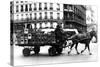Horse-Drawn Cart Carrying Crates of Drink, German-Occupied Paris, July 1940-null-Stretched Canvas