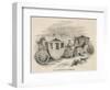 Horse-Drawn Coaches from the Time of Charles II-null-Framed Art Print