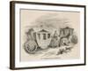 Horse-Drawn Coaches from the Time of Charles II-null-Framed Art Print