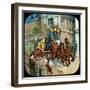 Horse-Drawn Fire Engine, C19th Century-null-Framed Giclee Print