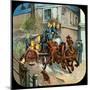 Horse-Drawn Fire Engine, C19th Century-null-Mounted Giclee Print