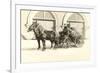 Horse-Drawn Fire Wagon-null-Framed Premium Giclee Print