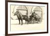 Horse-Drawn Fire Wagon-null-Framed Premium Giclee Print