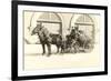 Horse-Drawn Fire Wagon-null-Framed Premium Giclee Print