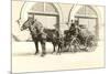 Horse-Drawn Fire Wagon-null-Mounted Premium Giclee Print