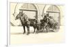 Horse-Drawn Fire Wagon-null-Framed Premium Giclee Print