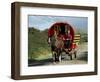 Horse-Drawn Gypsy Caravan, Dingle Peninsula, County Kerry, Munster, Eire (Republic of Ireland)-Roy Rainford-Framed Photographic Print