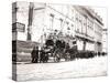 Horse-Drawn Hearse, Antwerp, 1898-James Batkin-Stretched Canvas