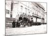 Horse-Drawn Hearse, Antwerp, 1898-James Batkin-Mounted Photographic Print