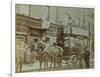 Horse-Drawn Omnibus and Passengers, London, 1900-null-Framed Photographic Print