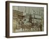 Horse-Drawn Omnibus and Passengers, London, 1900-null-Framed Premium Photographic Print