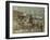 Horse-Drawn Omnibus and Passengers, London, 1900-null-Framed Premium Photographic Print