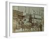 Horse-Drawn Omnibus and Passengers, London, 1900-null-Framed Premium Photographic Print