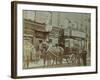 Horse-Drawn Omnibus and Passengers, London, 1900-null-Framed Photographic Print