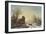 Horse-Drawn Sledge in the Snow-Frederik Marianus Kruseman-Framed Giclee Print