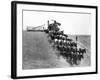 Horse-Drawn Team Wheat Farming-Asahel Curtis-Framed Giclee Print