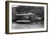 Horse-Drawn Tram (1913)-null-Framed Art Print