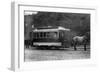 Horse-Drawn Tram (1913)-null-Framed Art Print