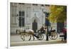 Horse-Drawn Trap, Bruges, Belgium-Tom Ang-Framed Photographic Print