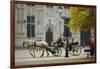 Horse-Drawn Trap, Bruges, Belgium-Tom Ang-Framed Photographic Print