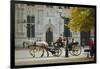 Horse-Drawn Trap, Bruges, Belgium-Tom Ang-Framed Photographic Print