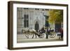 Horse-Drawn Trap, Bruges, Belgium-Tom Ang-Framed Photographic Print