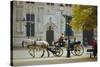 Horse-Drawn Trap, Bruges, Belgium-Tom Ang-Stretched Canvas