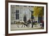 Horse-Drawn Trap, Bruges, Belgium-Tom Ang-Framed Photographic Print