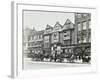 Horse Drawn Vehicles and Barrows in Borough High Street, London, 1904-null-Framed Photographic Print