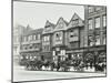 Horse Drawn Vehicles and Barrows in Borough High Street, London, 1904-null-Mounted Premium Photographic Print