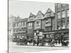 Horse Drawn Vehicles and Barrows in Borough High Street, London, 1904-null-Stretched Canvas