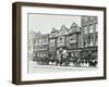 Horse Drawn Vehicles and Barrows in Borough High Street, London, 1904-null-Framed Photographic Print