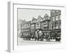 Horse Drawn Vehicles and Barrows in Borough High Street, London, 1904-null-Framed Photographic Print