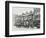 Horse Drawn Vehicles and Barrows in Borough High Street, London, 1904-null-Framed Photographic Print