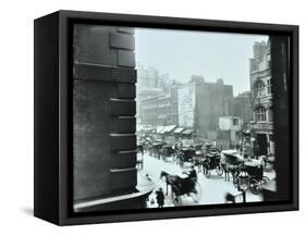 Horse-Drawn Vehicles in High Holborn, London, 1898-null-Framed Stretched Canvas