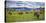 Horse farm in Grand Teton National Park, Wyoming, USA-null-Stretched Canvas