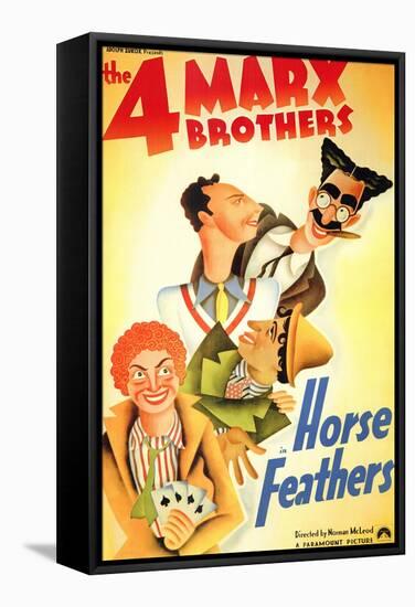 Horse Feathers, 1932-null-Framed Stretched Canvas