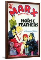 Horse Feathers, 1932-null-Framed Art Print