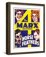 Horse Feathers 1932-null-Framed Giclee Print