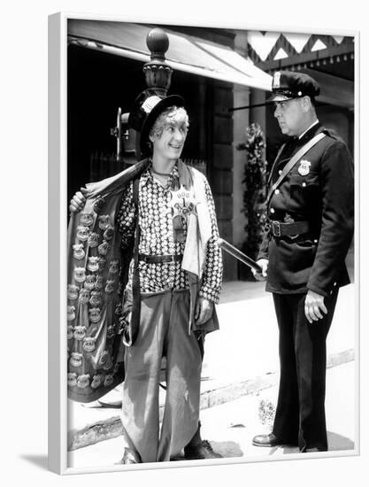 Horse Feathers, Harpo Marx, Ben Taggart, 1932-null-Framed Photo