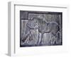 Horse Figures, Relief from Emperor T'Ai Tsung's Tomb in Hsi-An-null-Framed Giclee Print