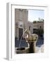 Horse Fountain and the Cathedral of St. Nicola, Cathedral Square, Taormina, Sicily, Italy, Europe-Olivieri Oliviero-Framed Photographic Print