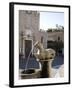 Horse Fountain and the Cathedral of St. Nicola, Cathedral Square, Taormina, Sicily, Italy, Europe-Olivieri Oliviero-Framed Photographic Print