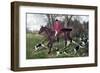 Horse Fox Hunt I-Timothy Blossom-Framed Art Print