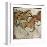 Horse Fresco I-Tim O'toole-Framed Art Print