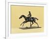 Horse Galloping on Right Foot-Edgar Degas-Framed Giclee Print