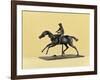 Horse Galloping on Right Foot-Edgar Degas-Framed Giclee Print