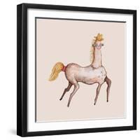 Horse Girl-Danielle O'Malley-Framed Art Print