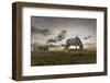 Horse grazing on the shores of Hovsgol Lake at sunset, Hovsgol province, Mongolia, Central Asia, As-Francesco Vaninetti-Framed Photographic Print